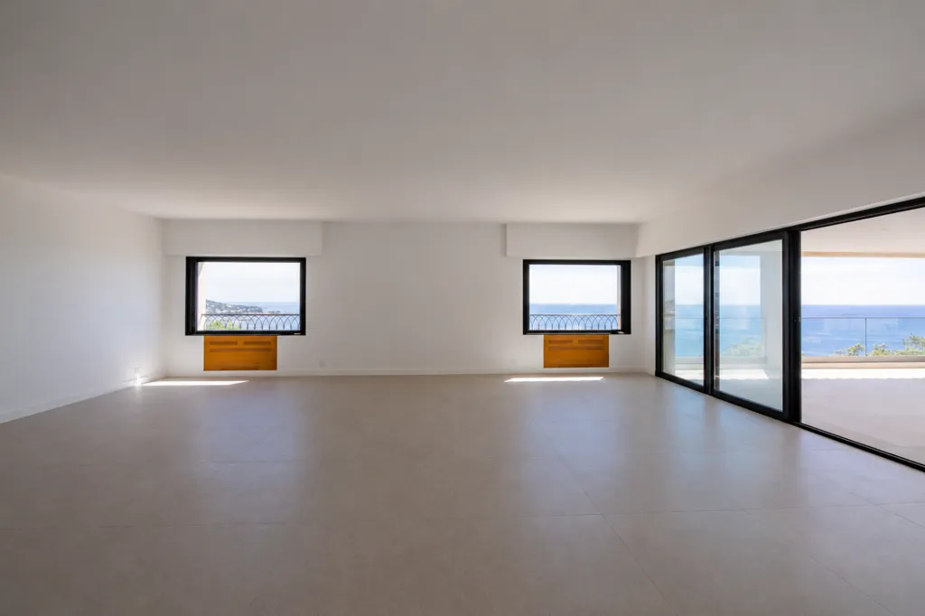 Séjour - Villa Contemporaine avec Vue Panoramique sur la Mer à Sainte-Maxime