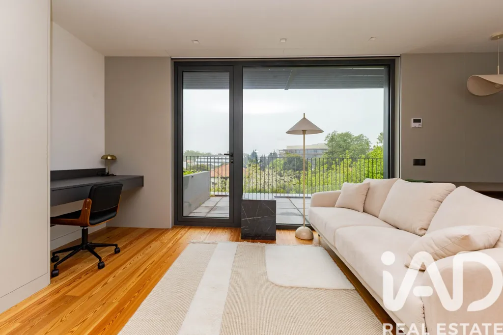 Séjour - Modern Apartment with Balcony in Senhora da Hora