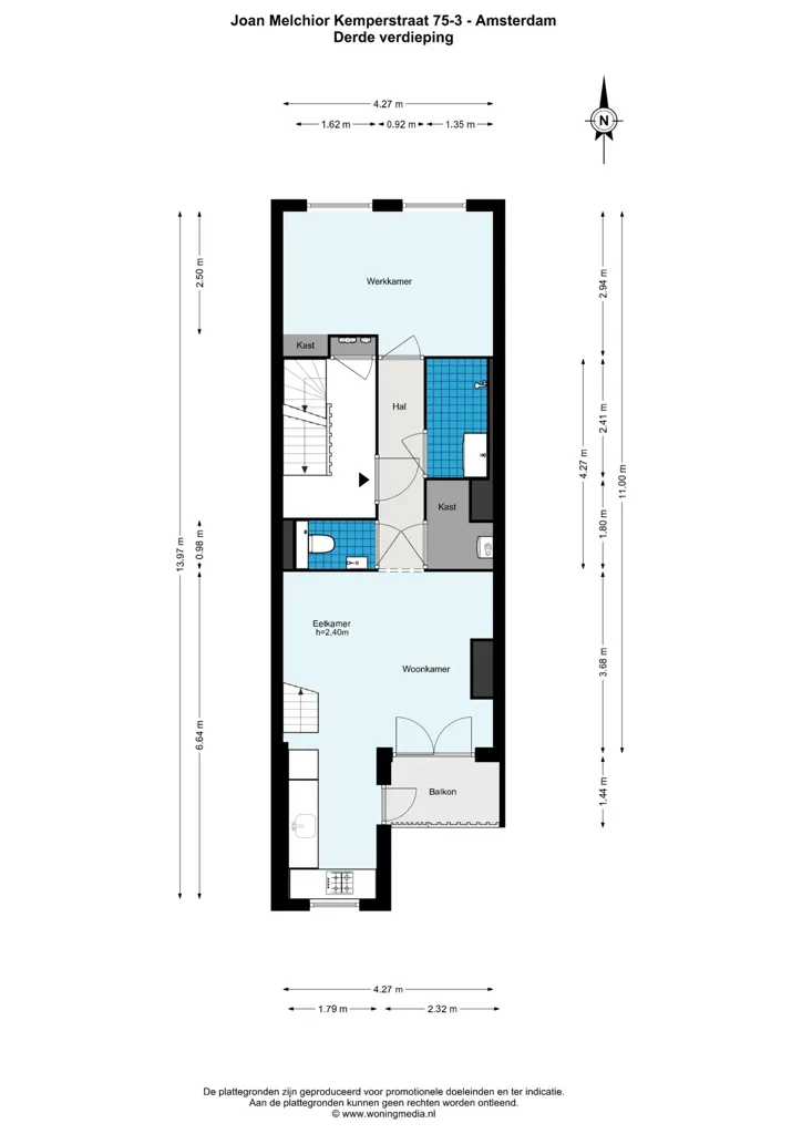 Plaan - Charming Duplex with Balcony in Westerpark