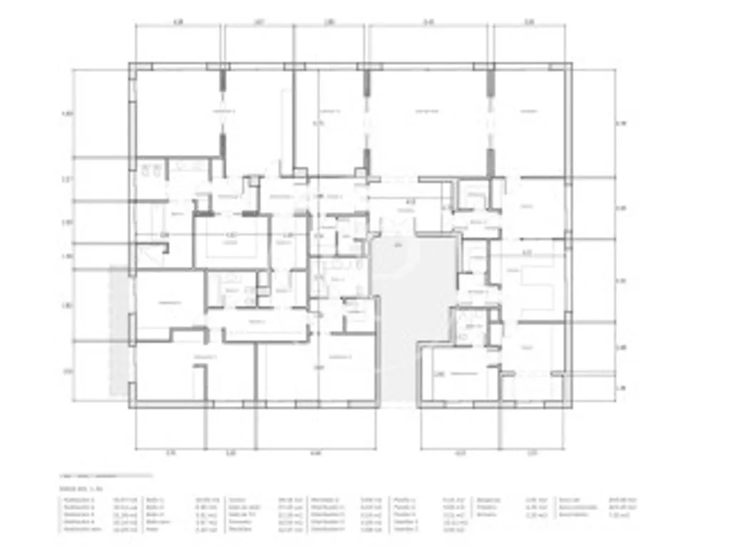 Plan - Luxury Apartment with 24/7 Concierge in Tres Torres