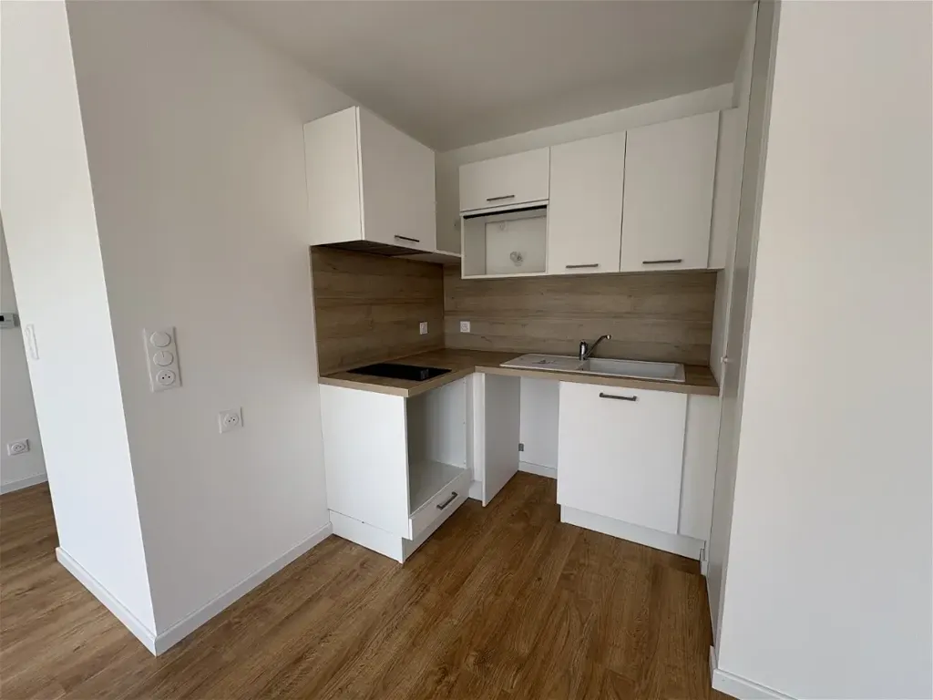 Cuisine - Appartement Neuf 2 Pièces avec Balcon à Challans