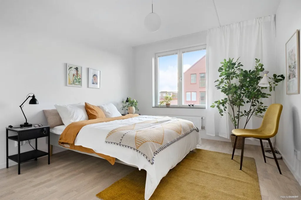 Bedrooms - Apartment with Sea View in Fisksätra