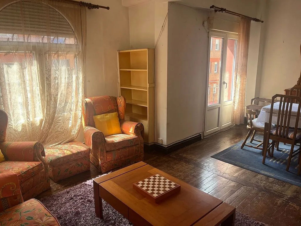 Living Room - Central Flat with Balcony in Las Arenas