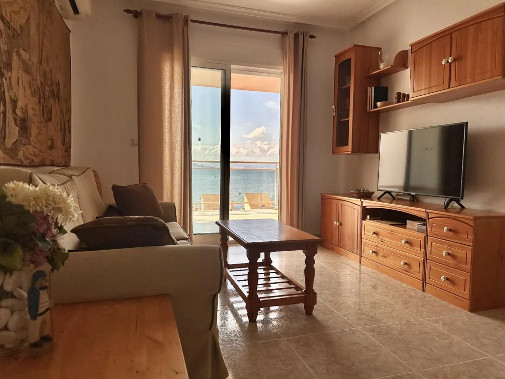 Living Room - Apartment with Pool and Terrace in San Javier