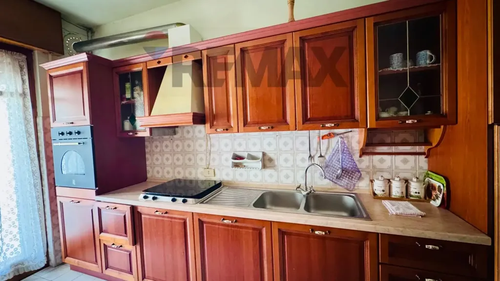 Cuisine - Spacious Apartment with Balcony in Ragusa