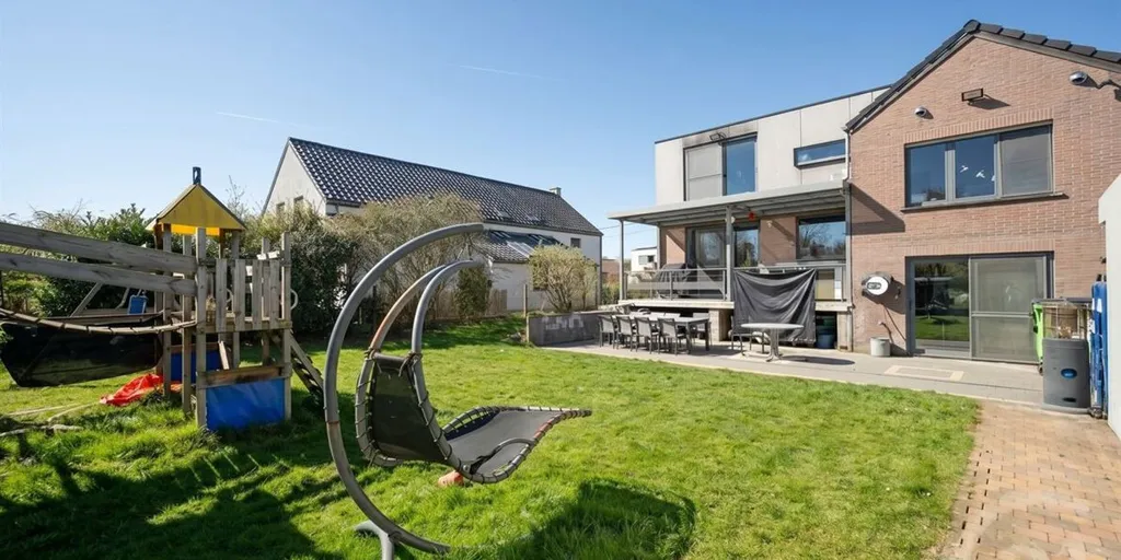 Jardin - Maison avec vue sur champs à Betekom