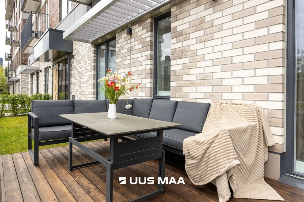 Modern Apartment with Terrace in Uus-Veerenni