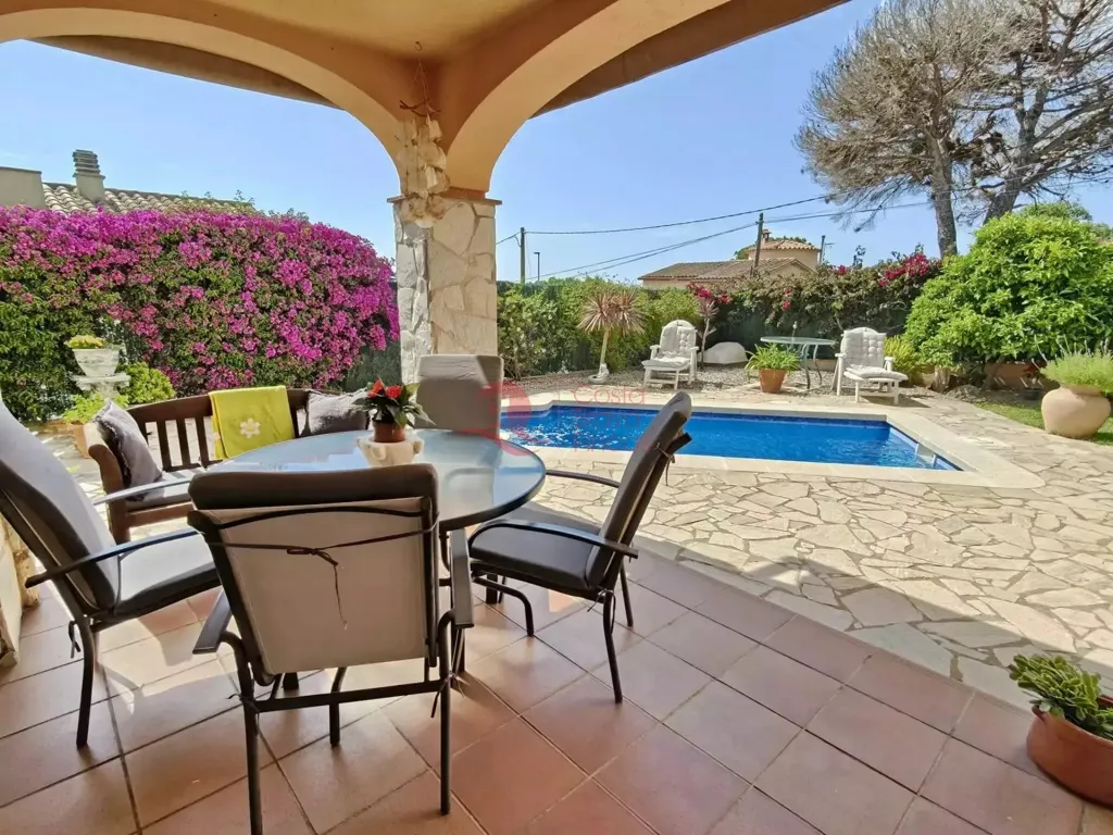Terrasse - Chalet with Sea View in Mas Pere