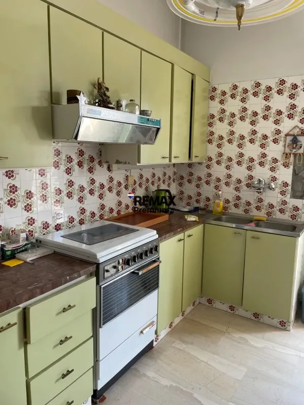 Köök - Bright Apartment with Balcony in Heliopolis