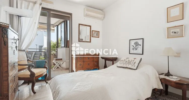 Chambres - Appartement avec terrasse à Cannes