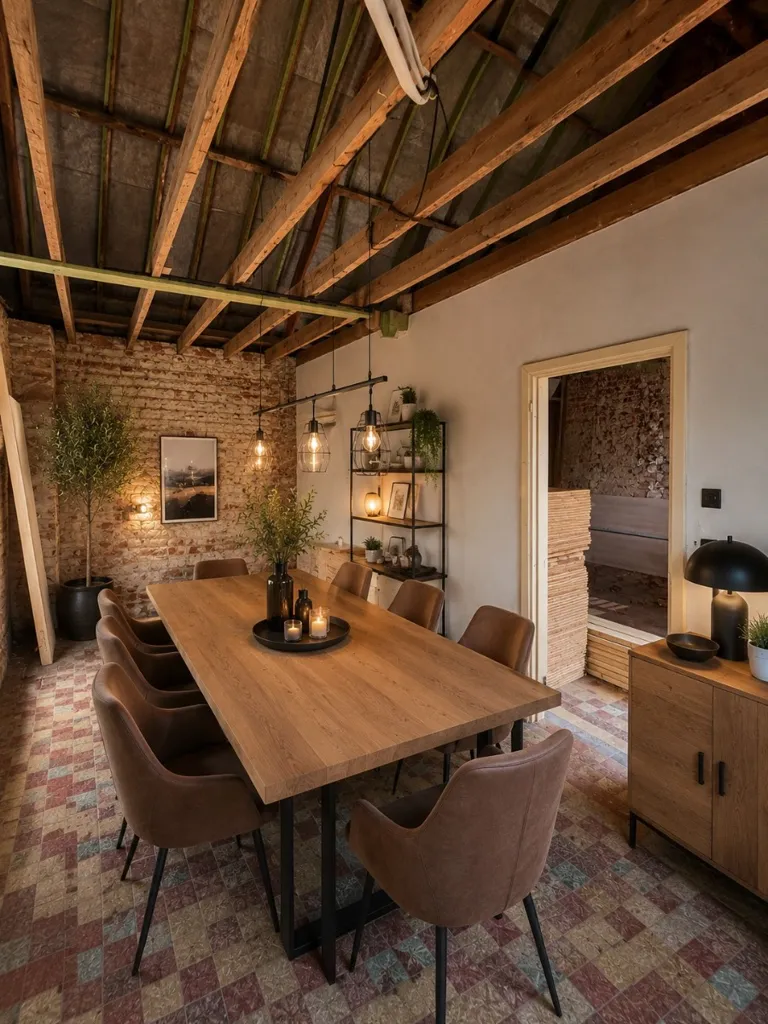 Salle à manger - Maison à Rénover avec Vue Campagne à Ledegem