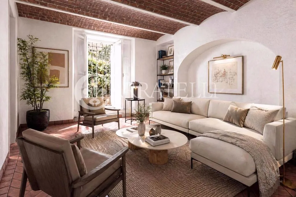 Séjour - Luxury Apartment with Private Garden in Florence
