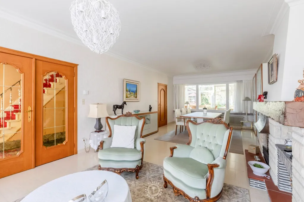 Living Room - House with Enchanting Garden in Sint-Niklaas