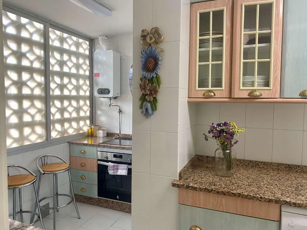 Cucina - Apartment with Beachfront in Fuengirola