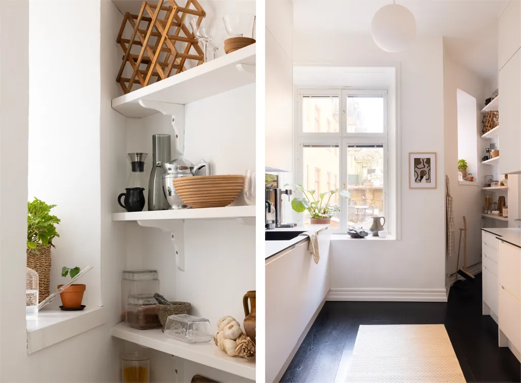 Kitchen - Charming 2-Bedroom Flat with Garden in Vasastan