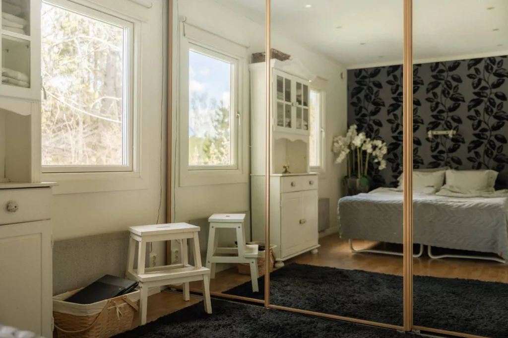 Camere da letto - Cottage with Garden in Skälsmara