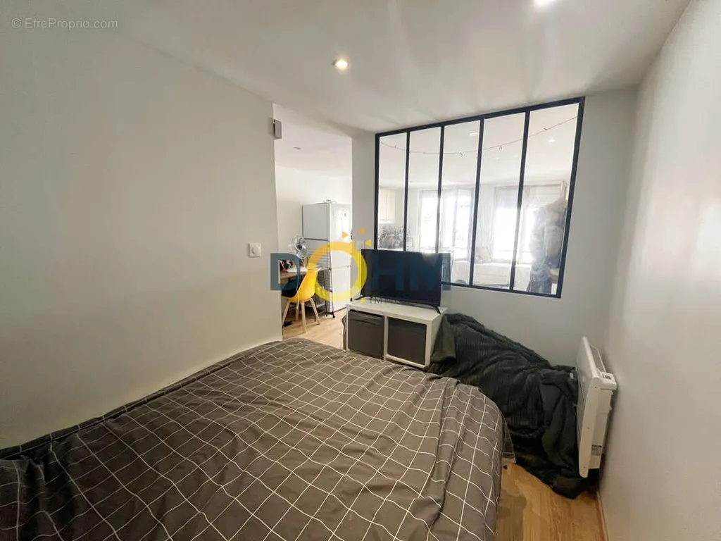 Camere da letto - Renovated Meublé T1 in Saint-Étienne