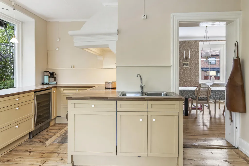 Cucina - Charming House with Historic Features in Old Town, Köping