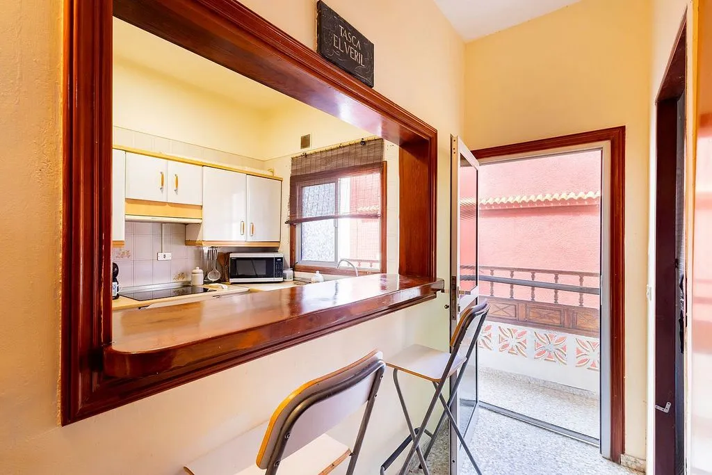 Köök - 3-Bedroom Flat with Balcony in Valleseco