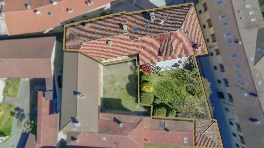 Vue aérienne - Historic Villa with Panoramic Views in Grignasco