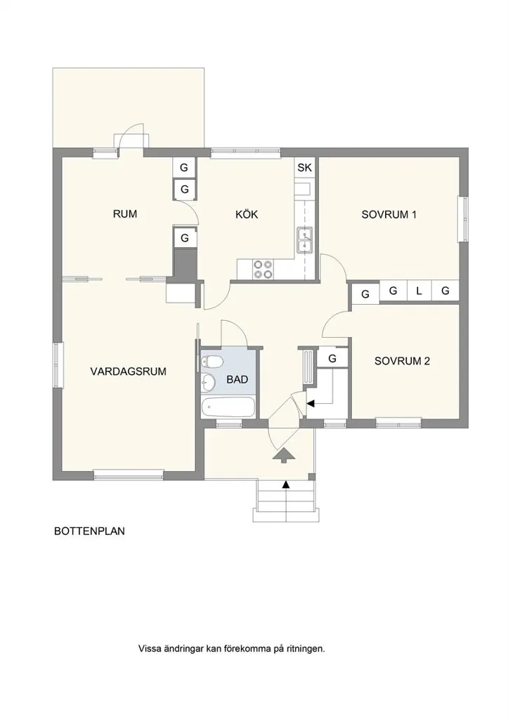 Plaan - Charming Villa with Garden in Knutsbovägen