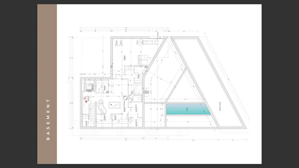 Plan - Newly Built Villa with Ocean Views in Camp de Mar