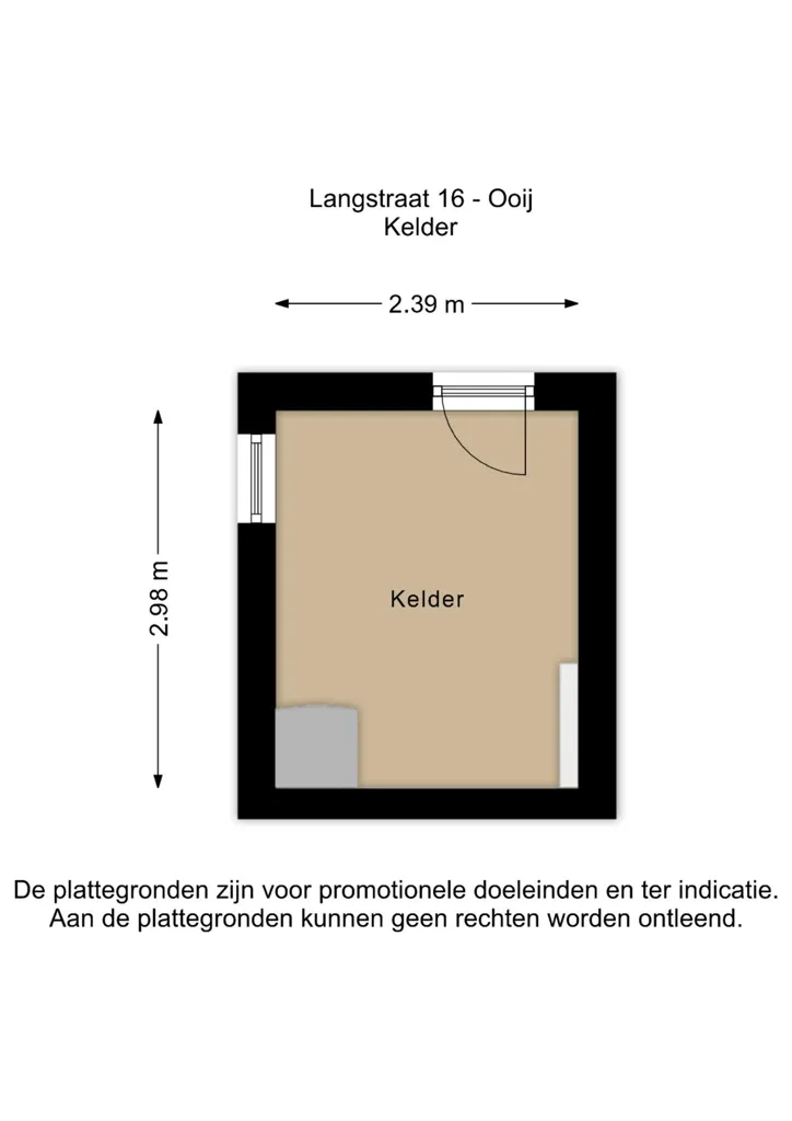 Plaan - Two-Storey House with Garden in Ooijpolder