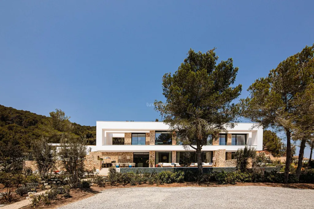 Exterior - Detached Villa with Golf Course Views in Santa Eulalia