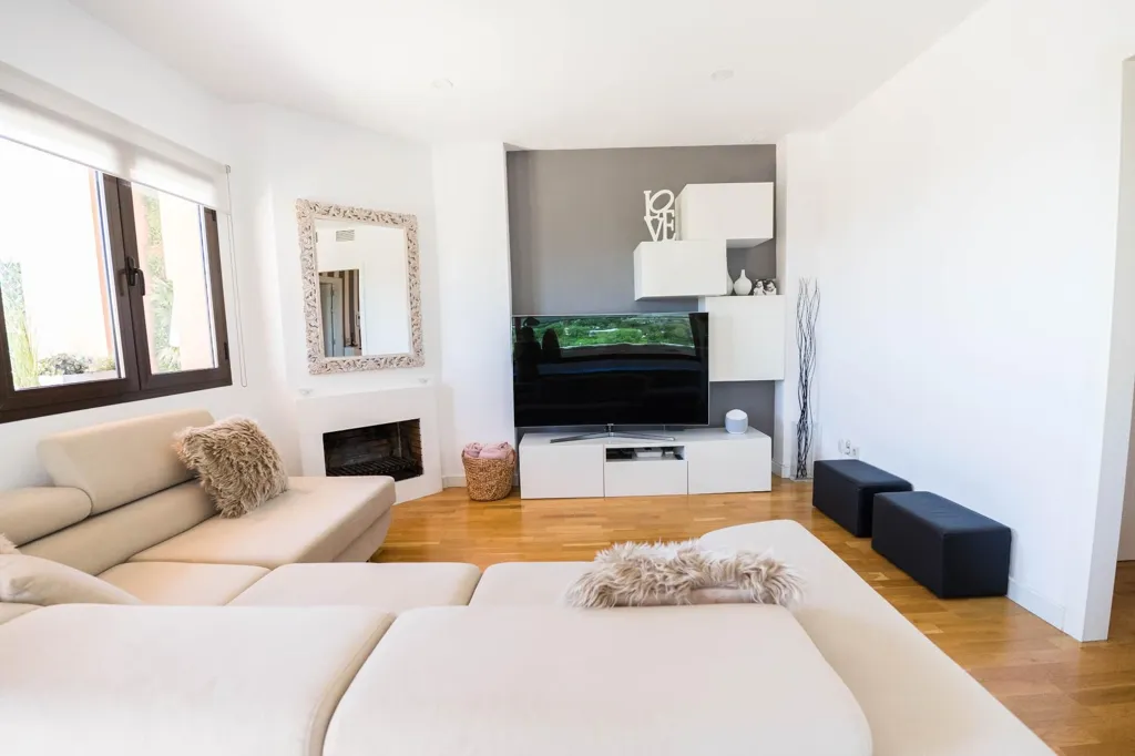 Séjour - Corner Chalet with Sea View in Benalmádena