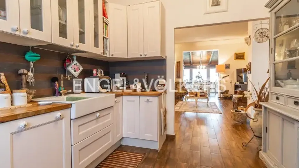 Kitchen - Trilocale with Panoramic View in Cerveteri