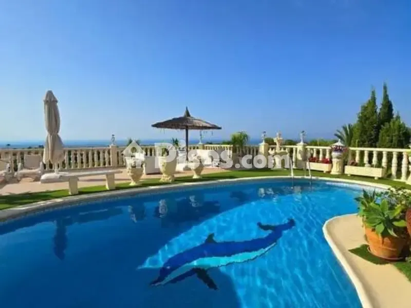 Piscine - Villa with Panoramic Sea Views in La Pedrera-Vessanes