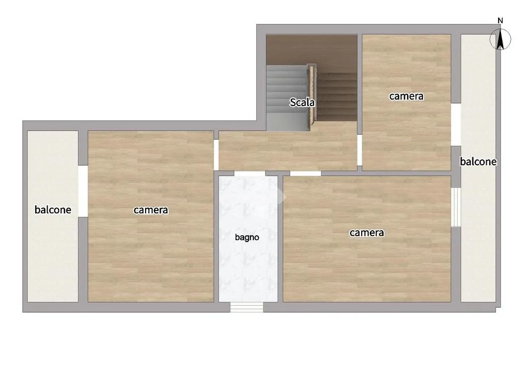 Planimetria - Semi-detached House with Garden in Dossobuono