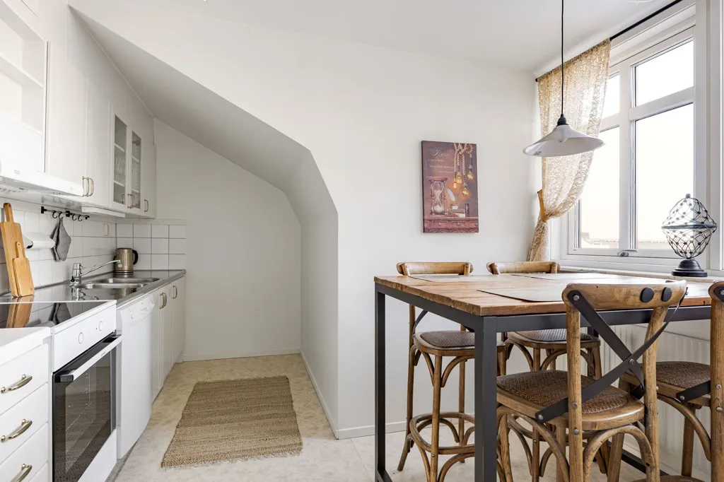 Cocina - 1.5-Room Apartment with High Ceilings in Linköping