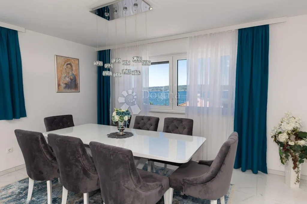 Dining Room - Designer Apartment with Sea View in Crikvenica