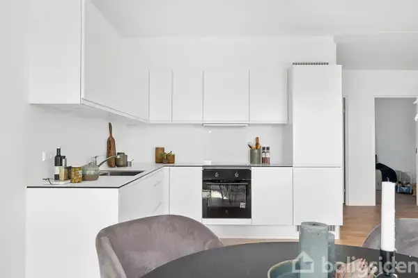 Cucina - Apartment with Balcony in Rødovre
