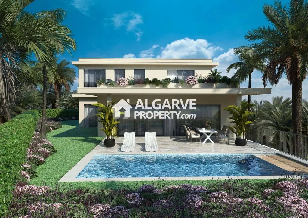 Piscine - Luxury Villa with Pool in Faro, Portugal
