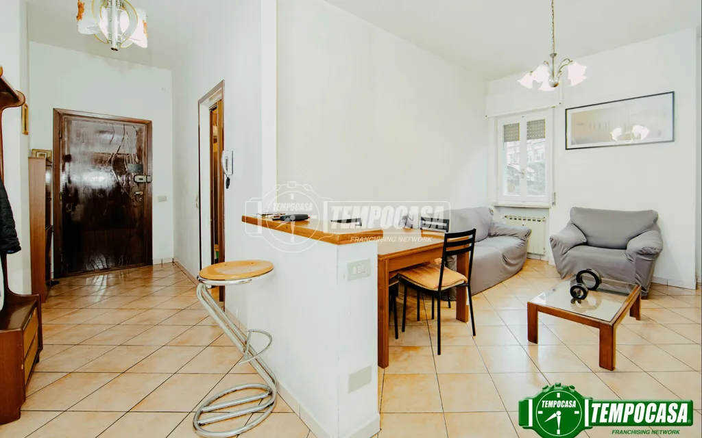Séjour - Spacious Trilocale with Garden in Pavia