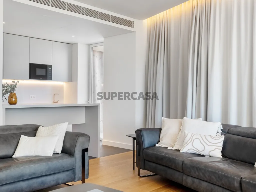 Soggiorno - Luxury 2-Bed Flat with Beachfront in Quarteira