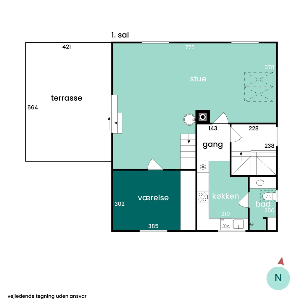 Plaan - Villa with Two Kitchens in Kolding