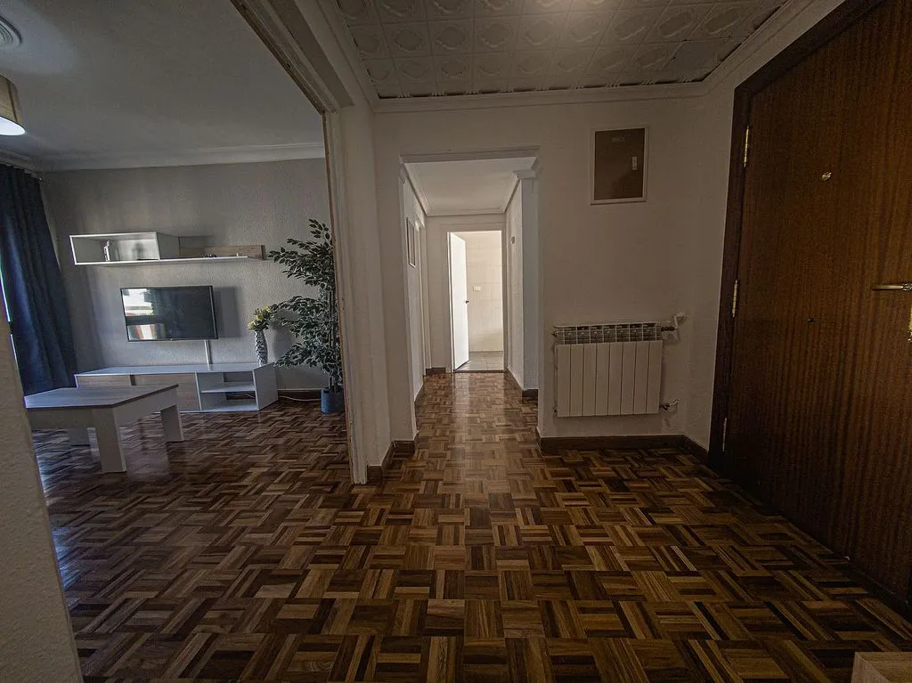 Hallway - Furnished Flat with Balcony in Santa Lucía