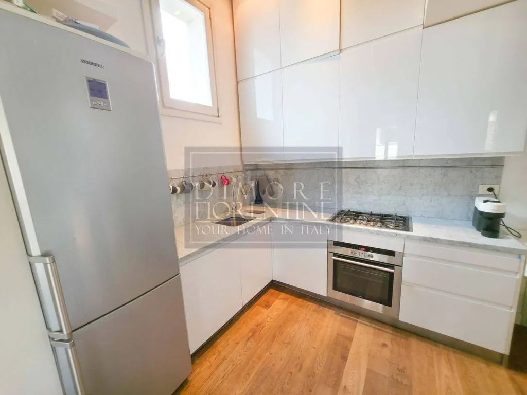 Cuisine - Penthouse with Palazzo View in Florence