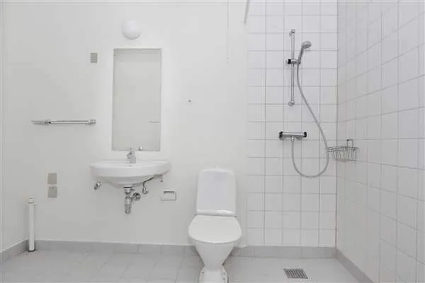 Salles de bain - One-Bedroom Flat with Pets Allowed in Vojens