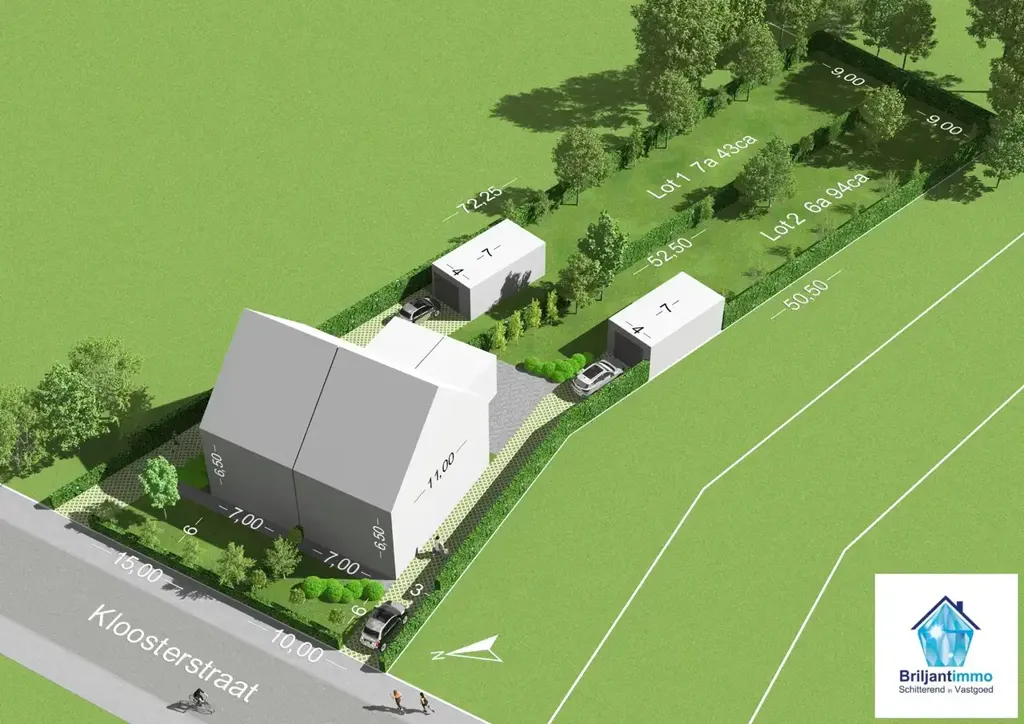 Plaan - Building Plot with Garden Potential in Zemst