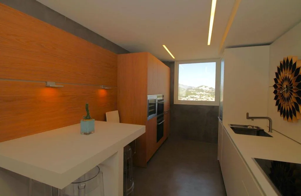 Köök - Luxury Duplex Penthouse with Sea View in Calpe