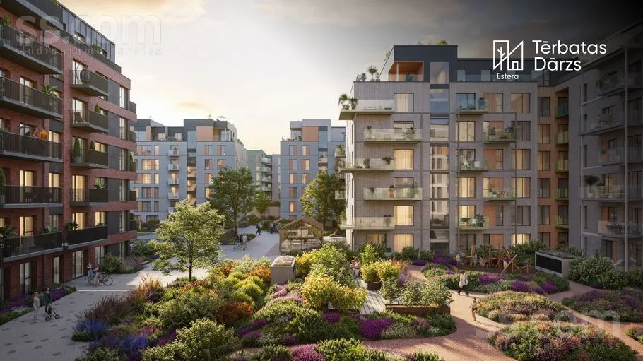 Välivaade - A+ Energy Efficient Flat with Balcony in Riga Centre