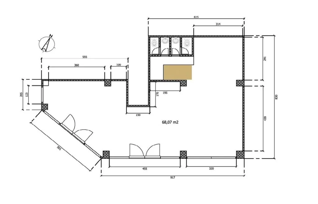 Floor Plan - Commercial Space with Strategic Location in Vigo