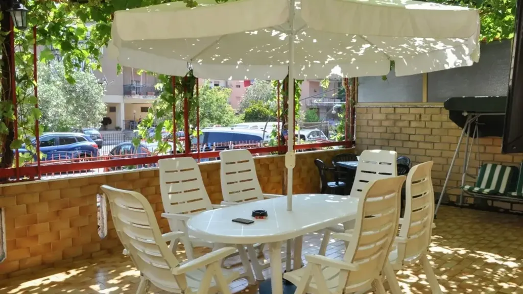 Terrasse - Apartment with Large Terrace in Scalea