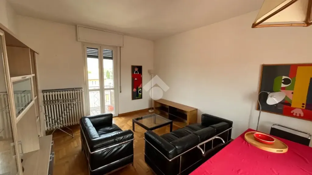 Séjour - Trilocale with Terrace in Pavia