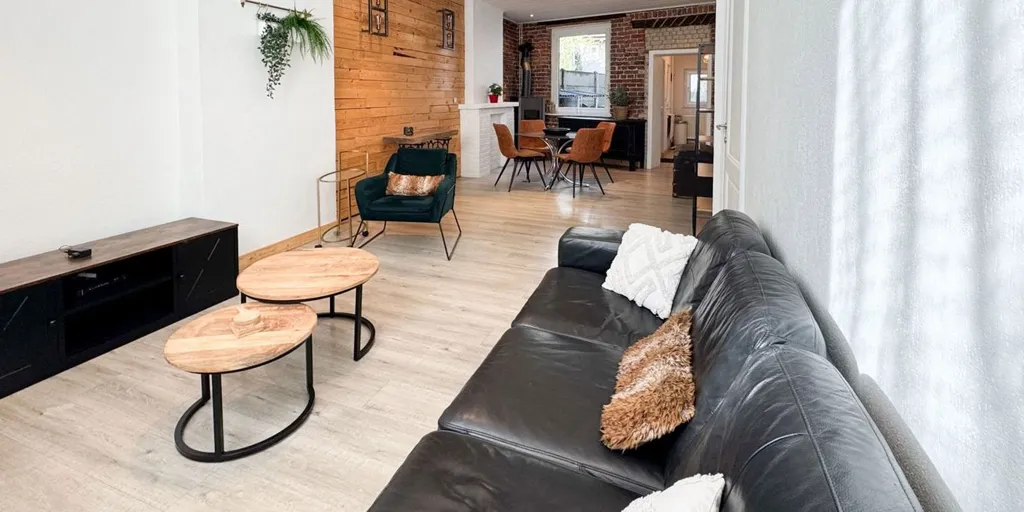 Séjour - Appartement avec Jardin dans le Centre de Liège