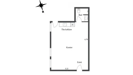 Plaan - Shop with Kitchen in Aalborg Centre
